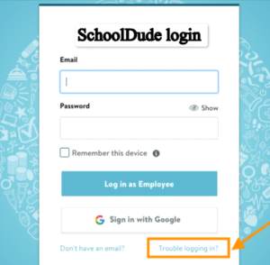 SchoolDude login